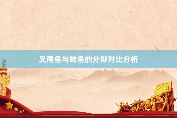 叉尾鱼与鲶鱼的分辩对比分析